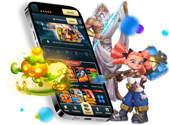 Hình ảnh đồ họa game bắn cá sống động